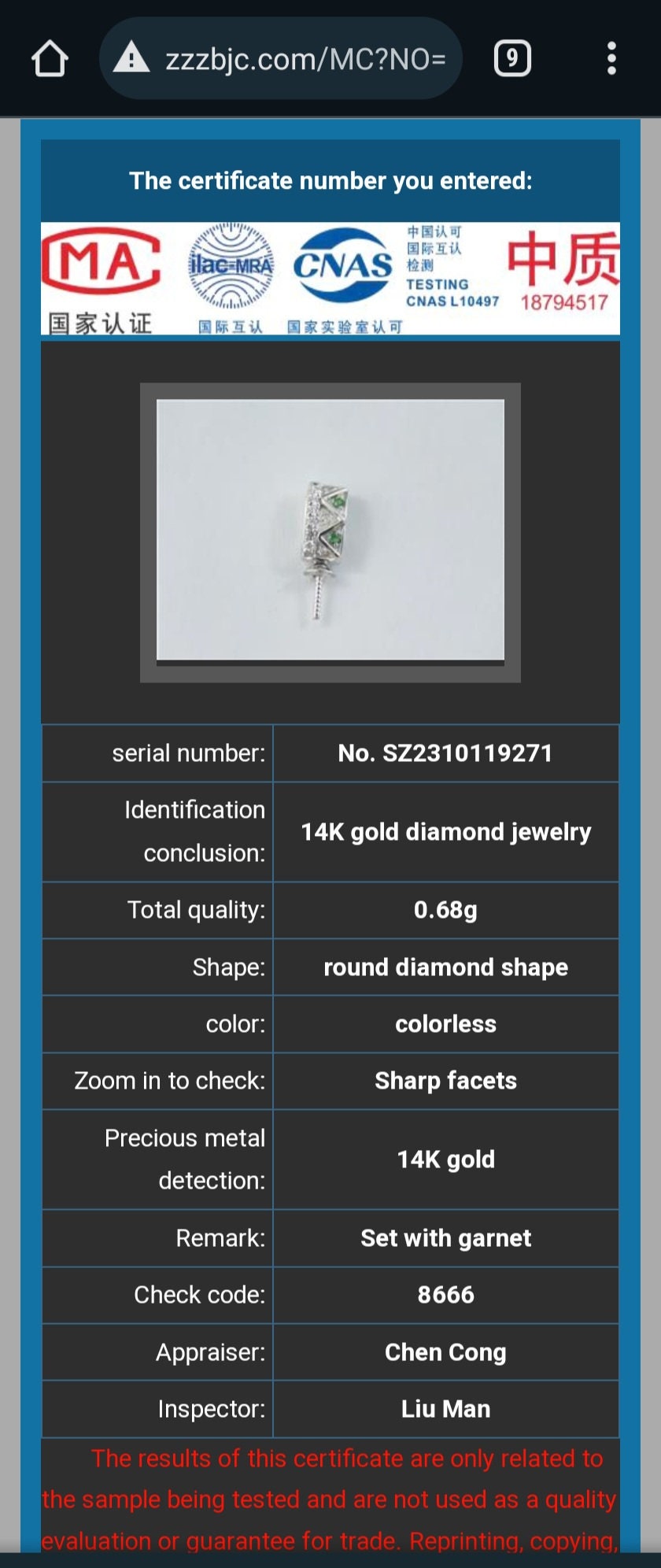 14k white gold Pearl Pendant bail natural diamond green garnet, pearl mountings, settings, peg for pearls.