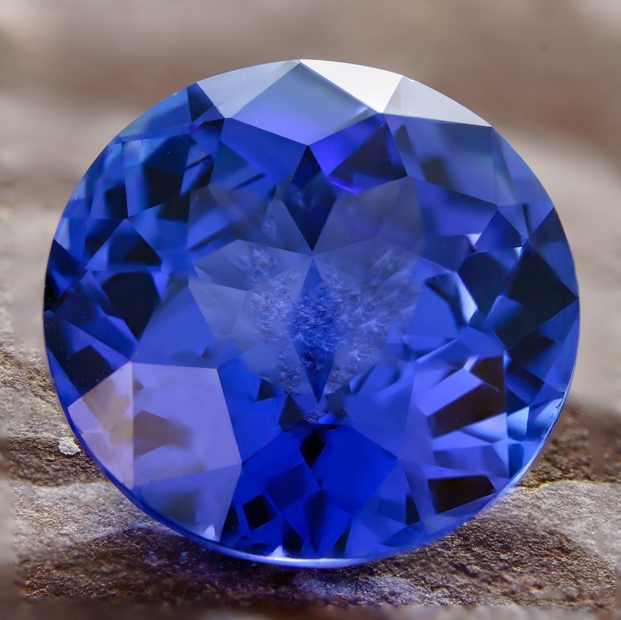 8mm loose sapphire 2.4ct lab grown imperial round faceted ceylon sapphire, blue gemstone